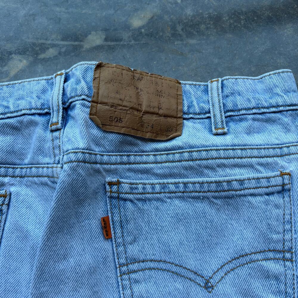 Beautiful Vintage ERD Levis Orange‎ Tabs - Picture 2 of 6